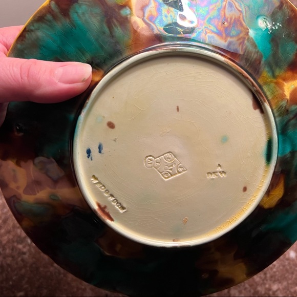 Wedgwood Stanley Pattern Majolica Plate - Picture 2 of 3